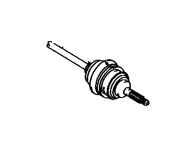 Toyota 43420-20022 Shaft Assembly, Front Drive