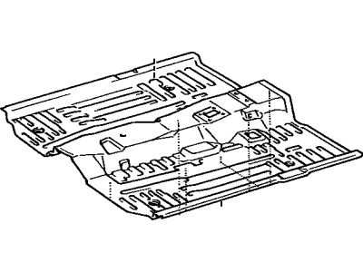 Toyota 58111-20111 Front Floor Pan