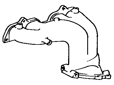 Toyota 17141-74070 Manifold