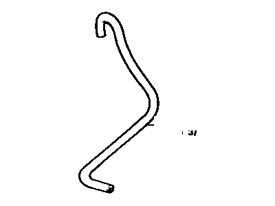 Toyota 95411-10095 Hose, Vacuum