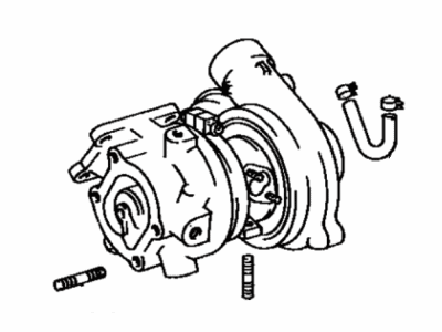 Toyota 17201-74010 Turbocharger