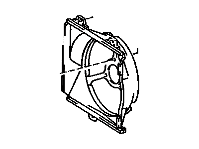 Toyota 16711-74090 Shroud