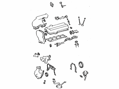 Toyota 04111-74053 Gasket Kit, Engine O