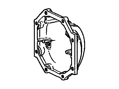 Toyota 41108-20010 Cover, Rear Differential Carrier