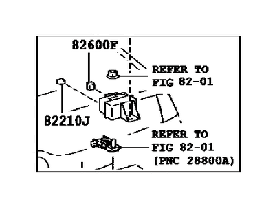 Toyota 82620-47040 Fusible Link