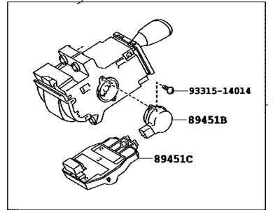 Toyota 33560-47023 Gear Shift Assembly