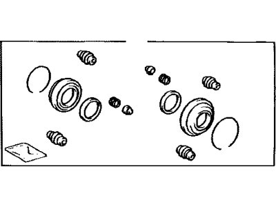 Toyota 04478-47070 Caliper Overhaul Kit