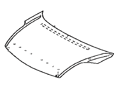 Toyota 53301-47040 Hood