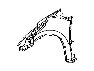 Toyota 53801-47030 Fender
