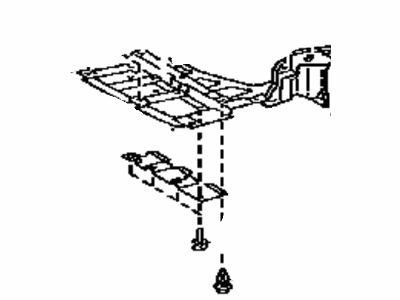 Toyota 51409-47012 Splash Shield