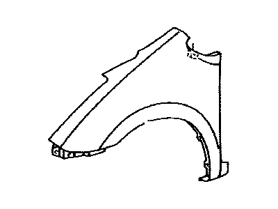 Toyota 53802-47030 Fender
