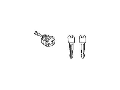 Toyota 69005-47080 Cylinder & Keys