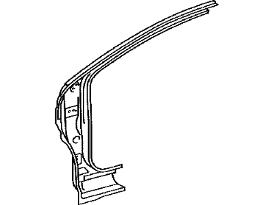 Toyota 61131-52230 Hinge Pillar