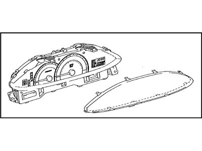 Toyota 83800-52L00 Instrument Cluster