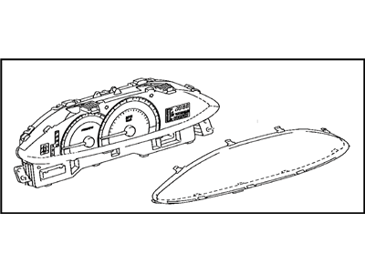 Toyota 83800-52R90 Instrument Cluster