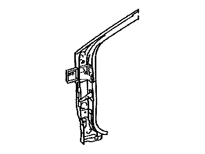 Toyota 61108-52140 Hinge Pillar Reinforcement