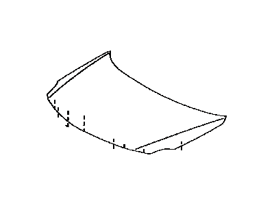 Toyota 53301-52251 Hood