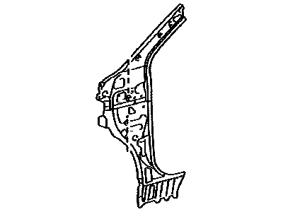 Toyota 61024-52140 Inner Hinge Pillar