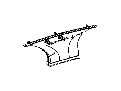 Toyota 55950-52140 Defroster Duct