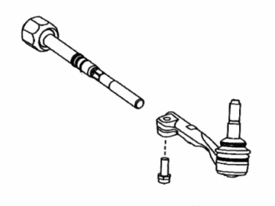 Toyota 45470-WAA02 Tie Rod Assembly