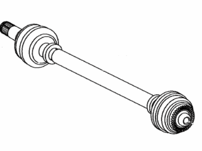 Toyota 42340-WAA01 Axle Assembly