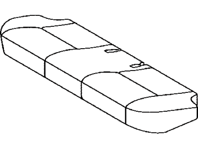 Toyota 71075-02D90-B0 Cushion Cover