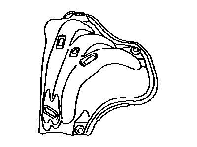 Toyota 17167-0H040 Manifold Cover