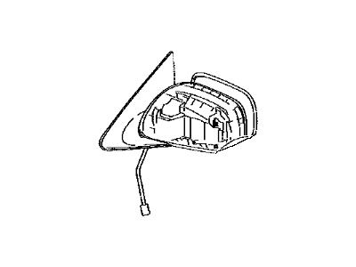 Toyota 87909-02870 Mirror