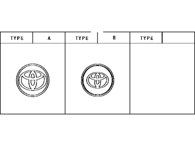 Toyota 42603-AC040 Center Cap