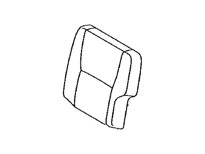 Toyota 71078-02B60-B2 Seat Back Cover