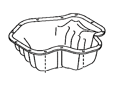 Toyota 12101-74111 Oil Pan