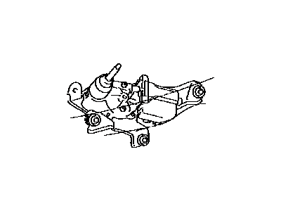 Toyota 85130-02040 Rear Motor