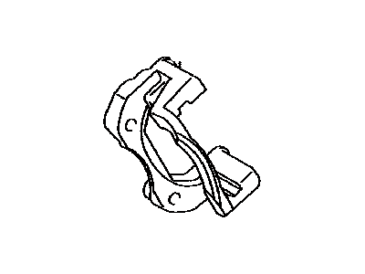 Toyota 47822-0E020 Caliper Mount