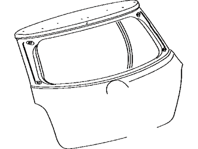 Toyota 67005-02160 Lift Gate