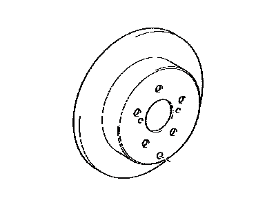 Toyota 42431-12090 Rotor