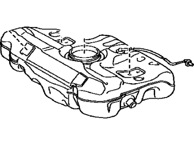 Toyota 77001-02351 Tank Sub-Assembly, Fuel