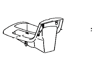 Toyota 58921-02010-B0 Upper Plate