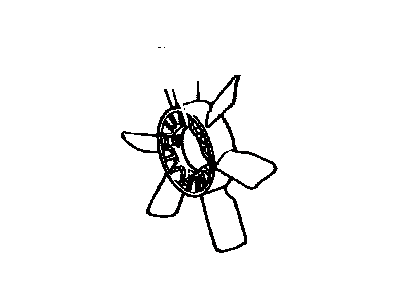 Toyota 16361-16010 Fan