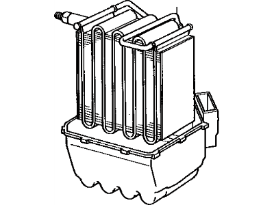 Toyota 88501-12260 EVAPORATOR Sub-Assembly, Cooler