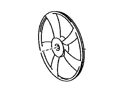 Toyota 16361-0V010 Fan Blade