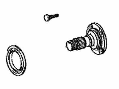 Toyota 36202-42010 Shaft Sub-Assy, Transfer Output, Rear