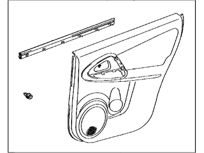 Toyota 67630-0R010-B3 Door Trim Panel