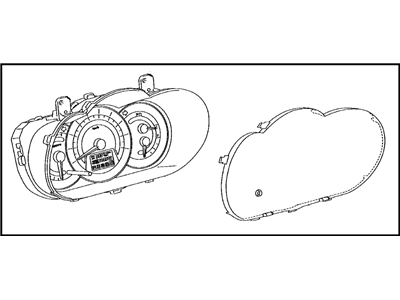 Toyota 83800-0R040 Meter Assembly, Combination