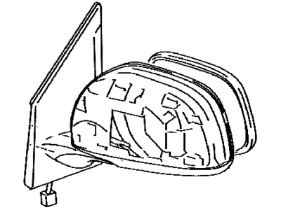 Toyota 87909-0R010 Mirror Assembly