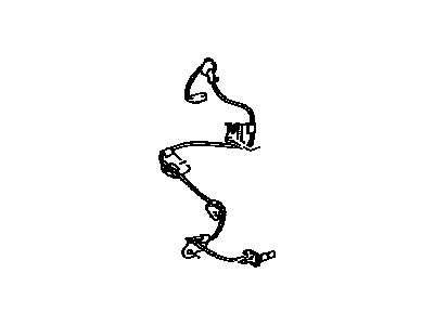Toyota 89546-42040 ABS Sensor Wire