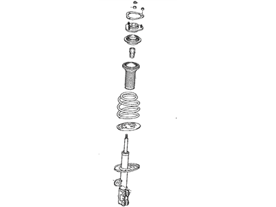 Toyota 48520-09M80 Shock Absorber Assembly Front Left