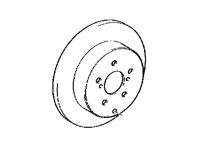 Toyota 42431-0R010 Rotor