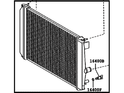 Toyota 16400-0P240 Radiator