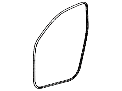 Toyota 62312-0R010-B0 Surround Weatherstrip