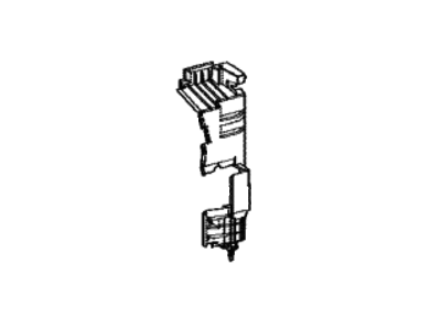 Toyota 16595-F0570 GUIDE, RADIATOR AIR